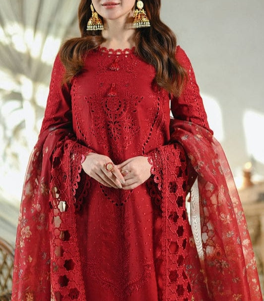 Embroidered Lawn 3-Piece