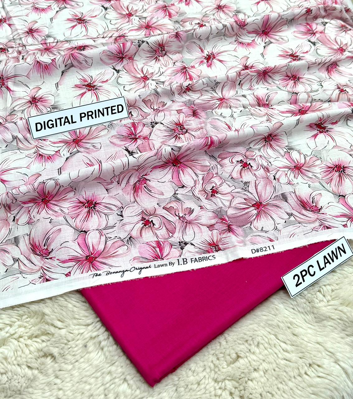 Digital Printed Lawn 2-Piece