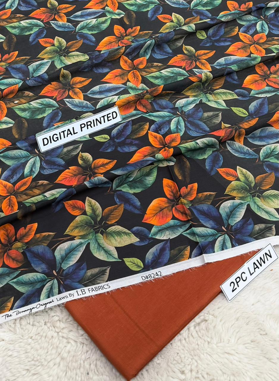 Digital Printed Lawn 2-Piece