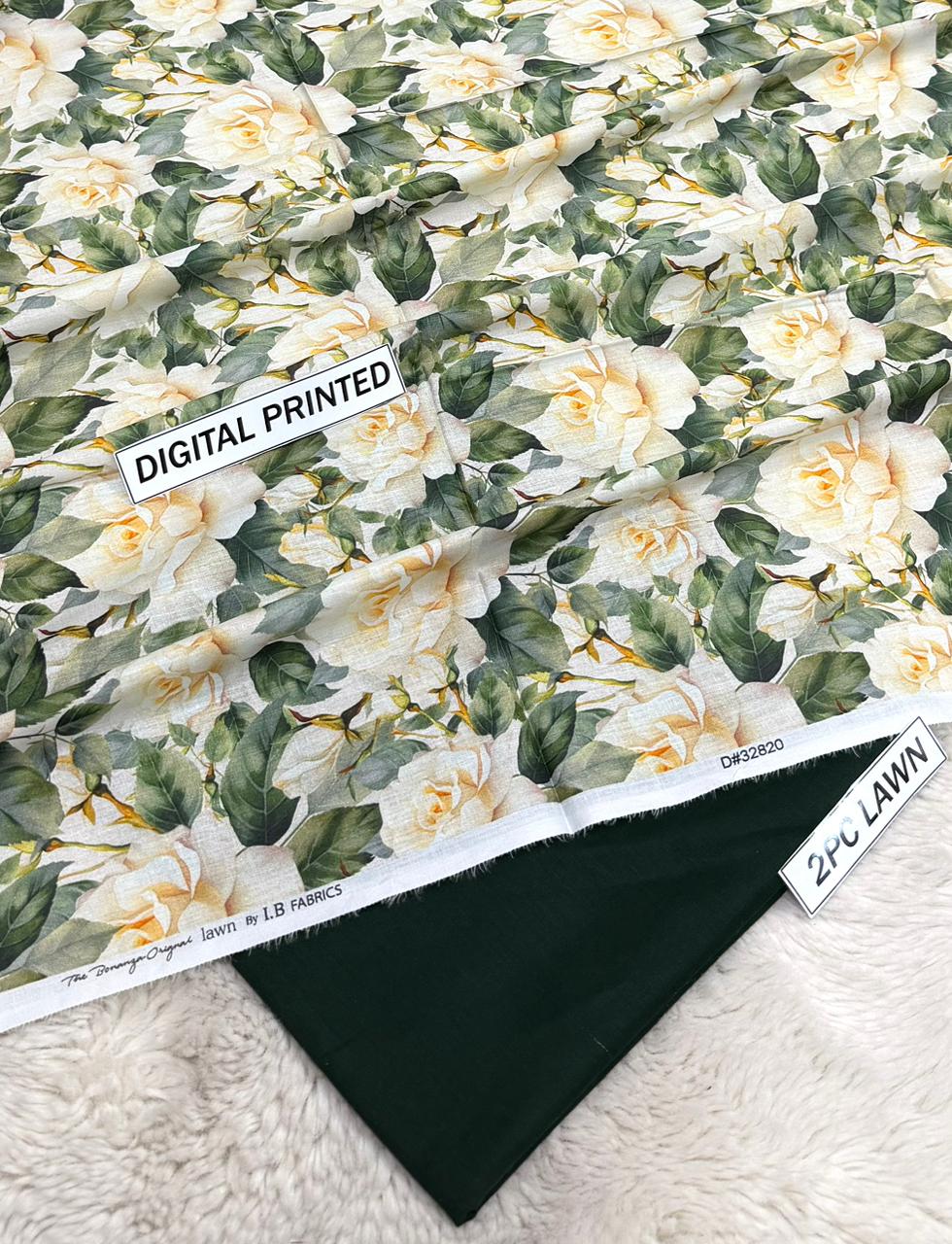 Digital Printed Lawn 2-Piece