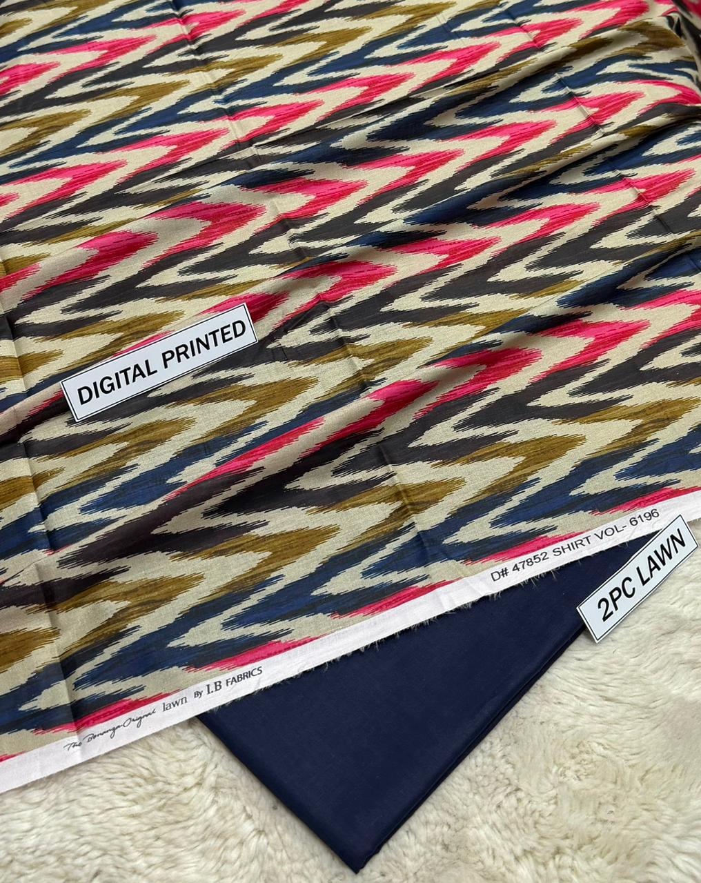 Digital Printed Lawn 2-Piece