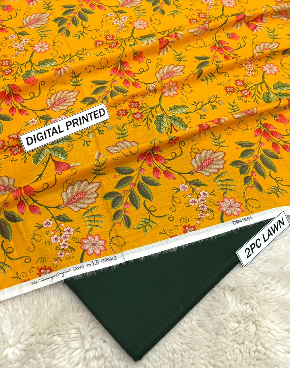 Digital Printed Lawn 2-Piece