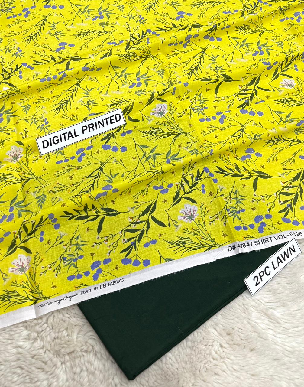 Digital Printed Lawn 2-Piece