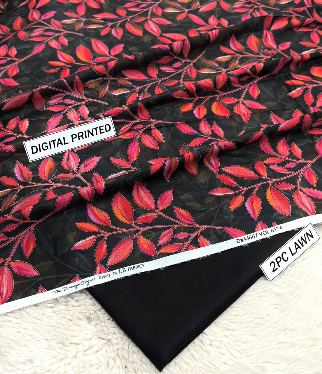 Digital Printed Lawn 2-Piece