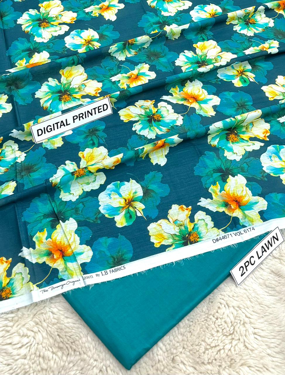 Digital Printed Lawn 2-Piece