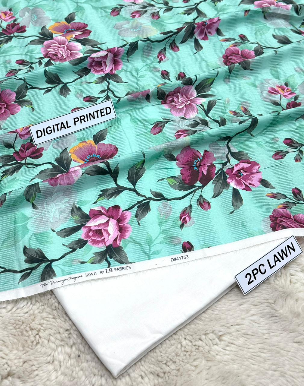 Digital Printed Lawn 2-Piece