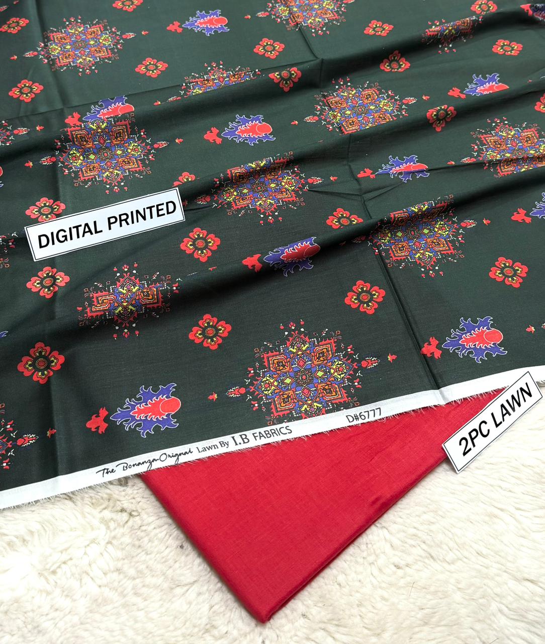 Digital Printed Lawn 2-Piece