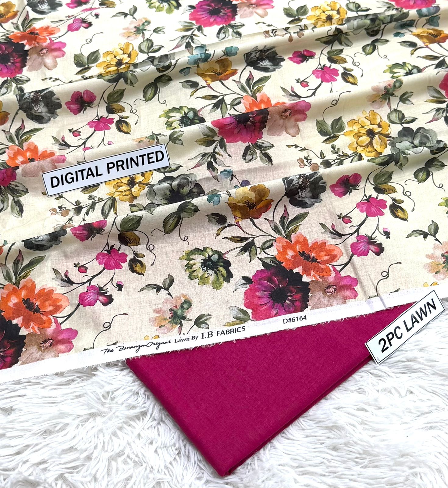 Digital Printed Lawn 2-Piece