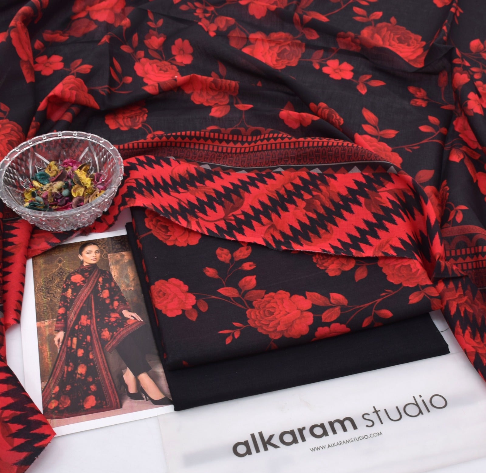 Digital Printed Lawn 3-Piece