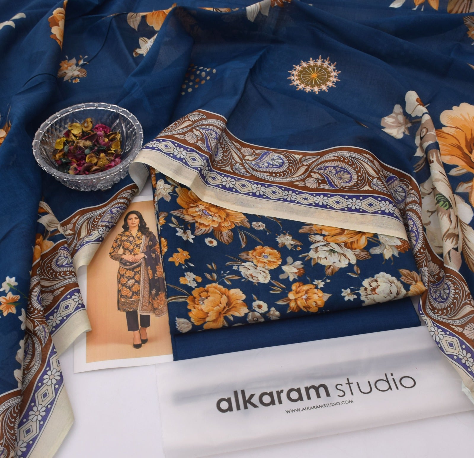 Digital Printed Lawn 3-Piece