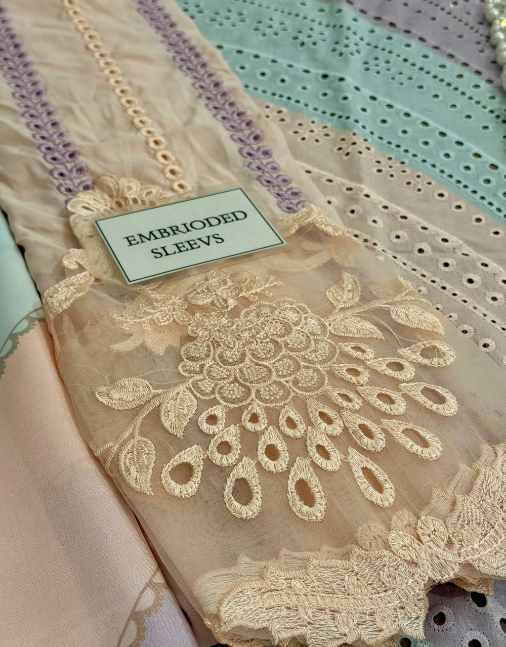 Embroidered Swiss Lawn 3-Piece