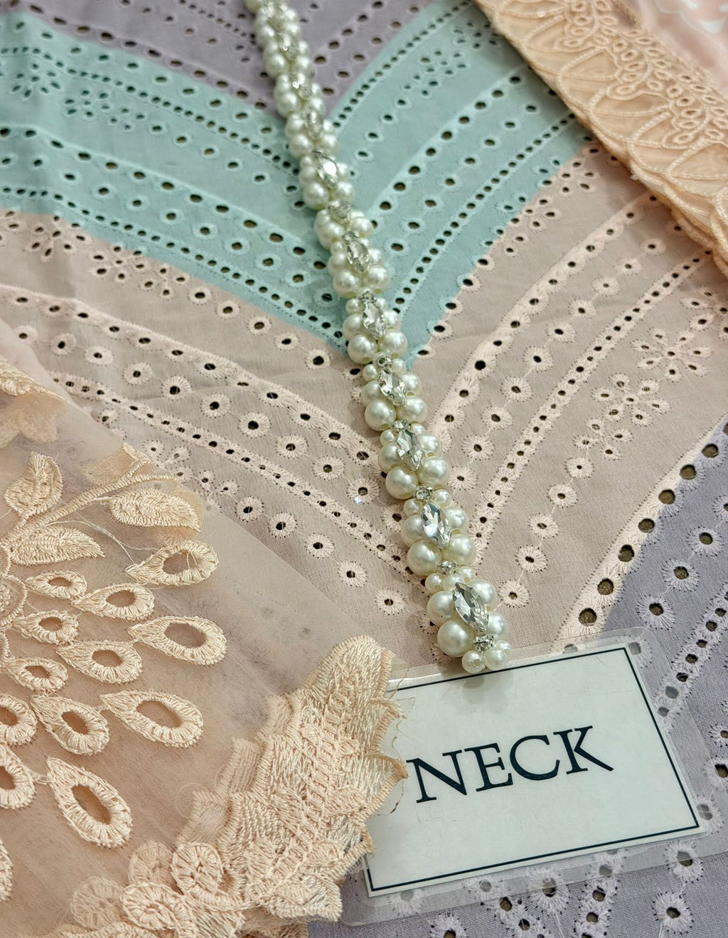 Embroidered Swiss Lawn 3-Piece