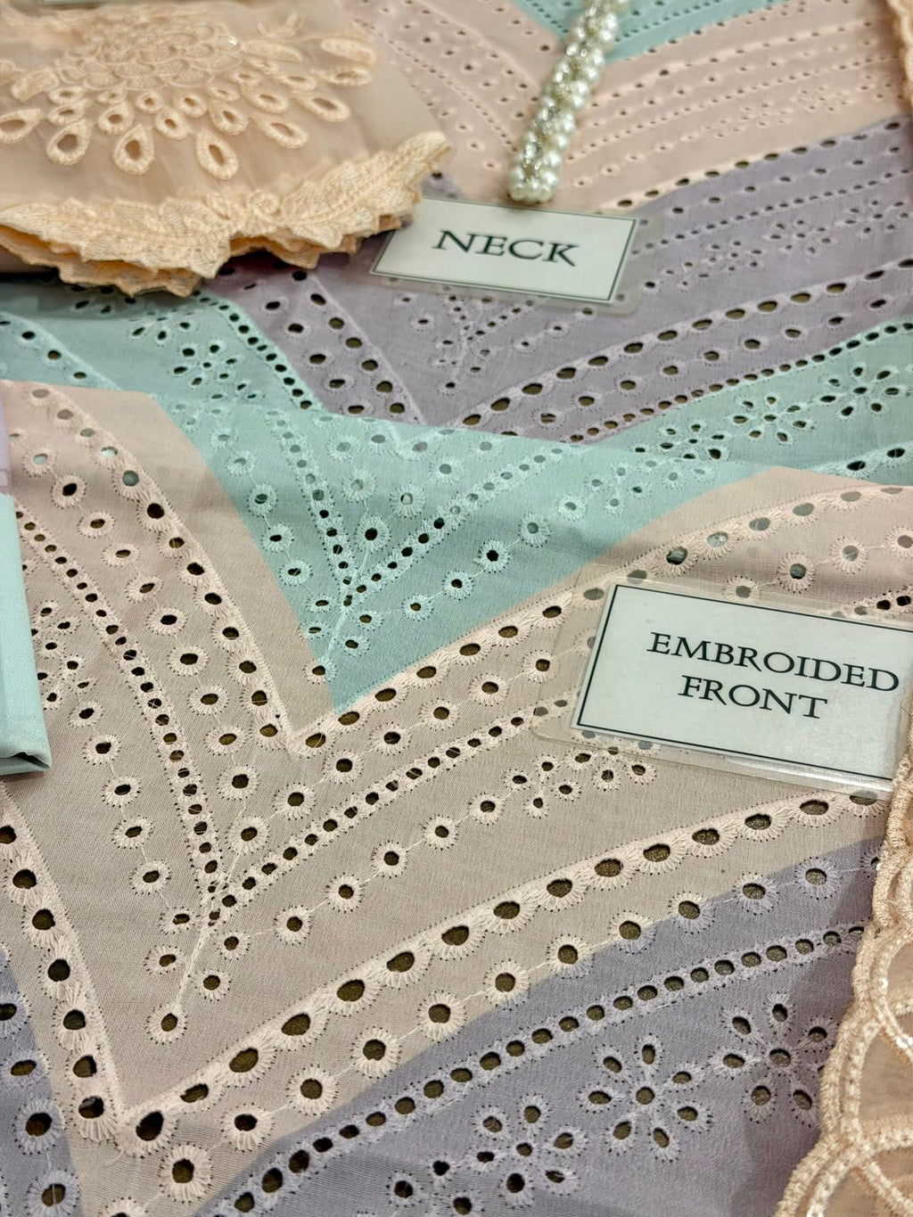 Embroidered Swiss Lawn 3-Piece