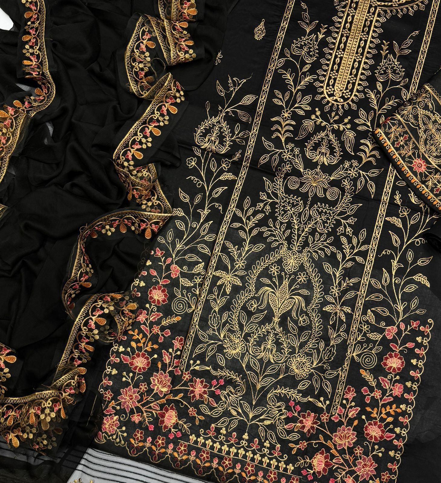 Embroidered Airjet Lawn 3-Piece