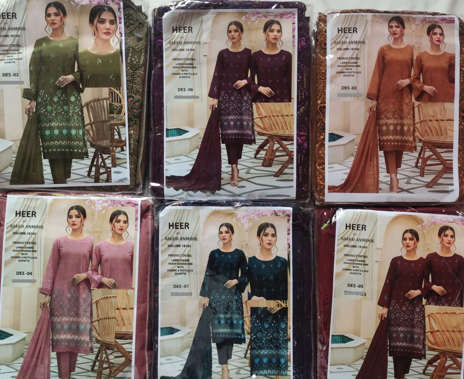 Embroidered Lawn 3-Piece