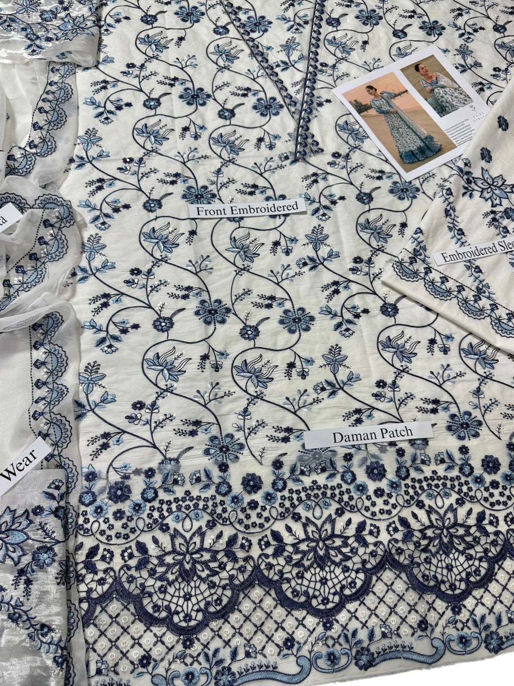 Embroidered Lawn 3-Piece