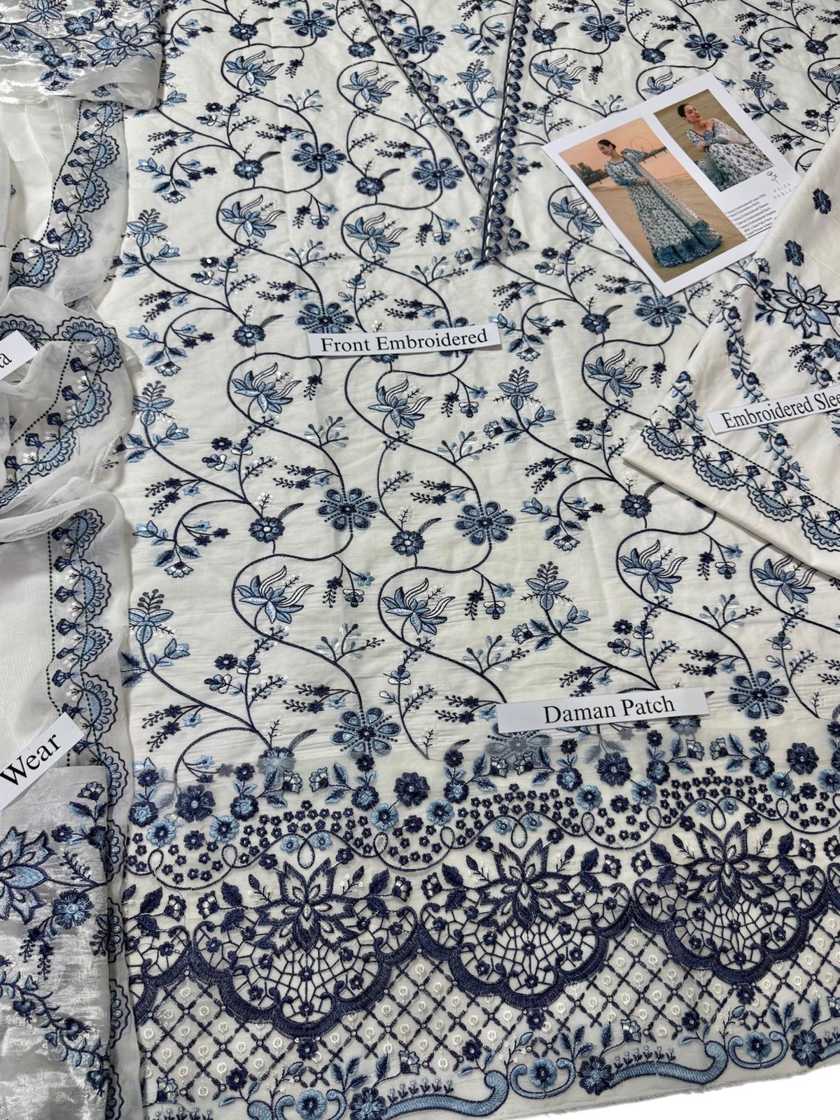 Embroidered Lawn 3-Piece