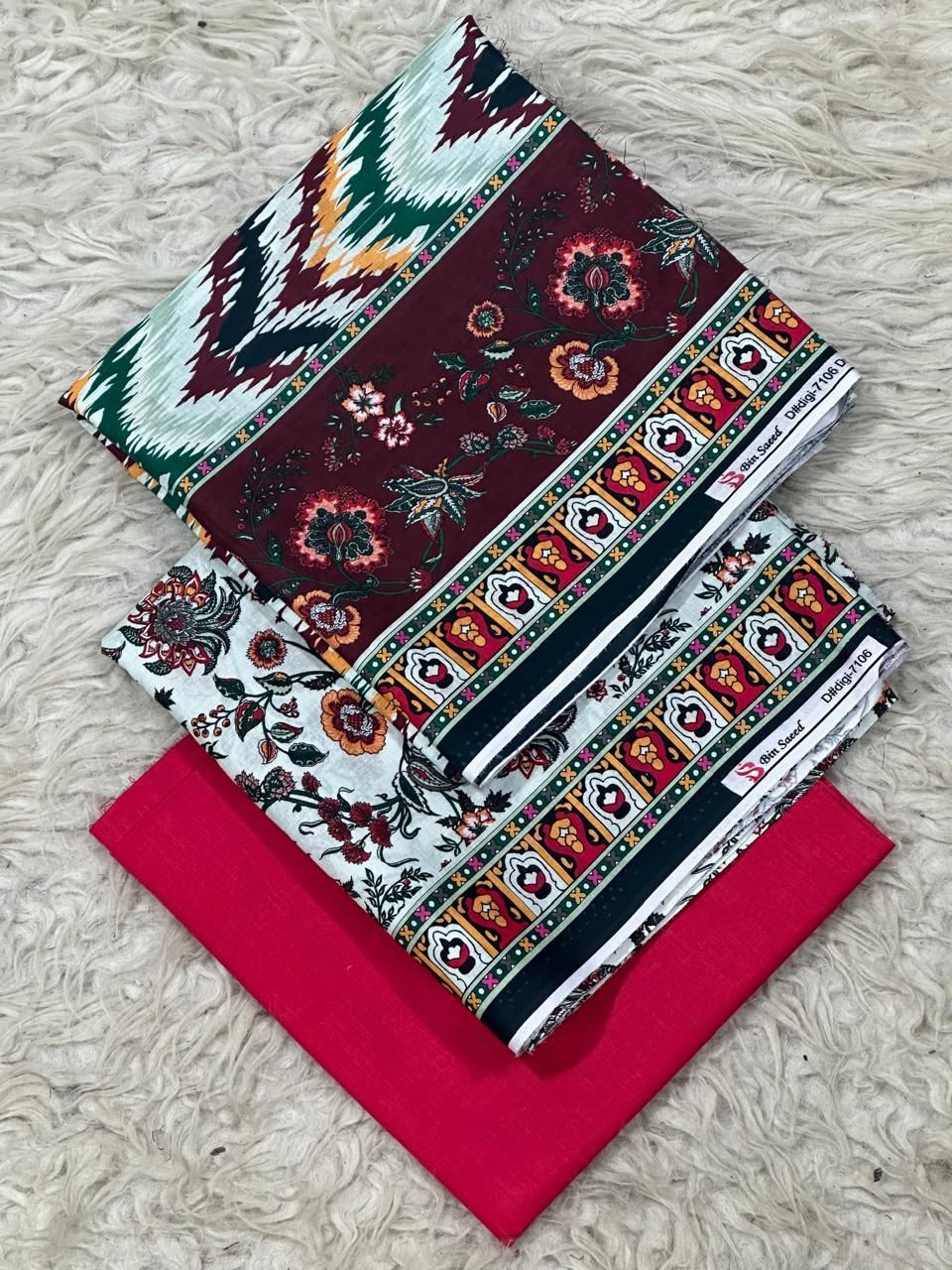 Digital Printed Lawn 3-Piece