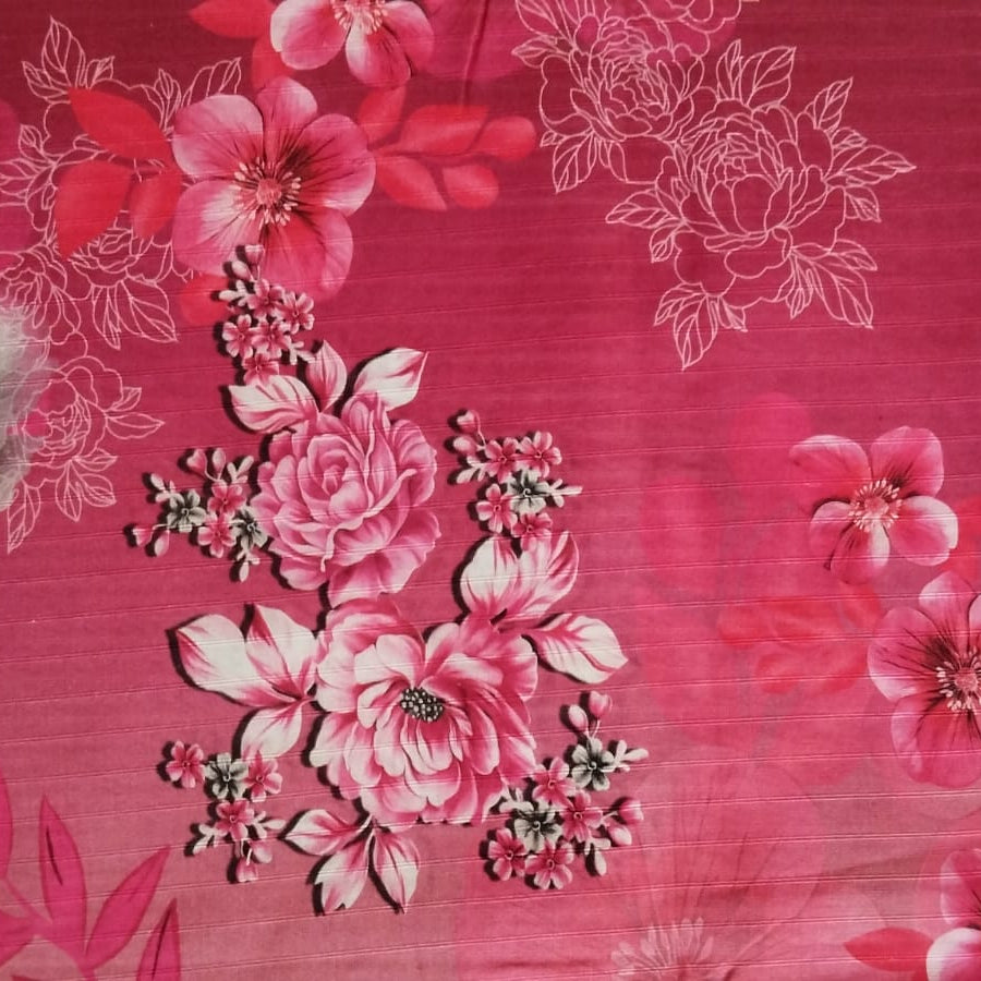 Digital Printed Bana Dora Lawn 3-Piece