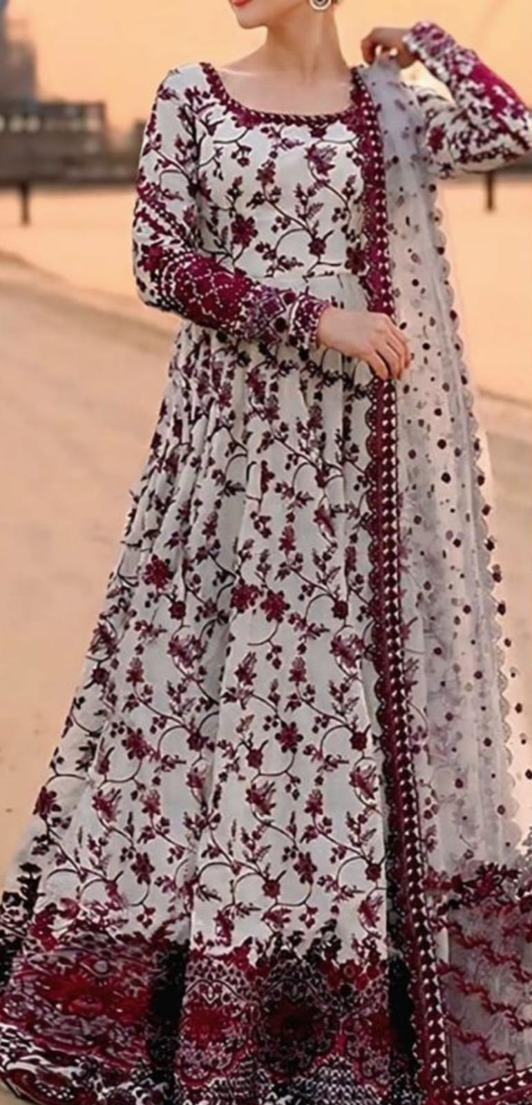 Embroidered Lawn 3-Piece