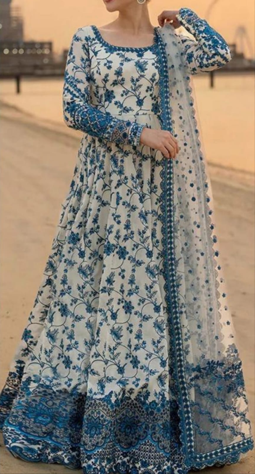 Embroidered Lawn 3-Piece