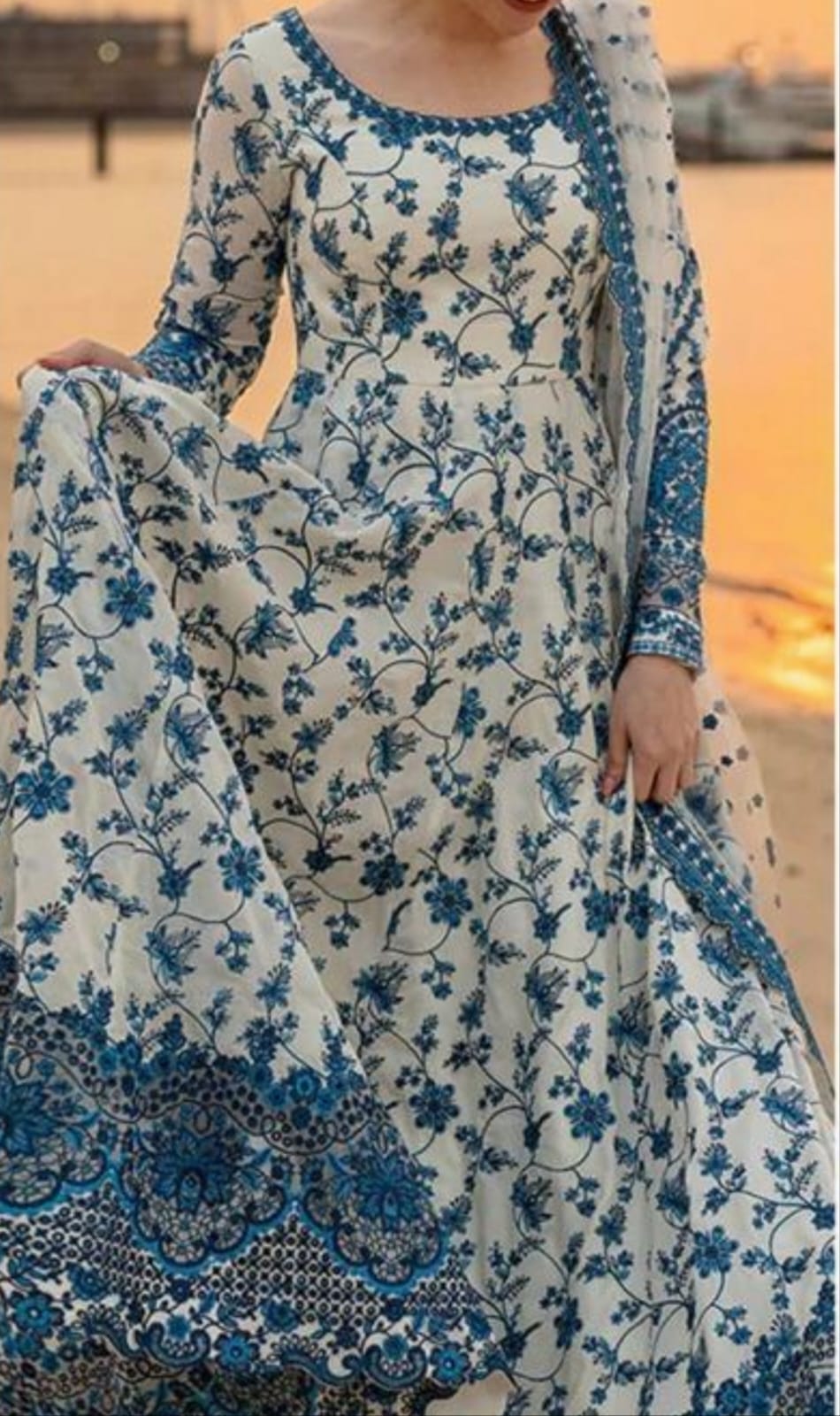 Embroidered Lawn 3-Piece