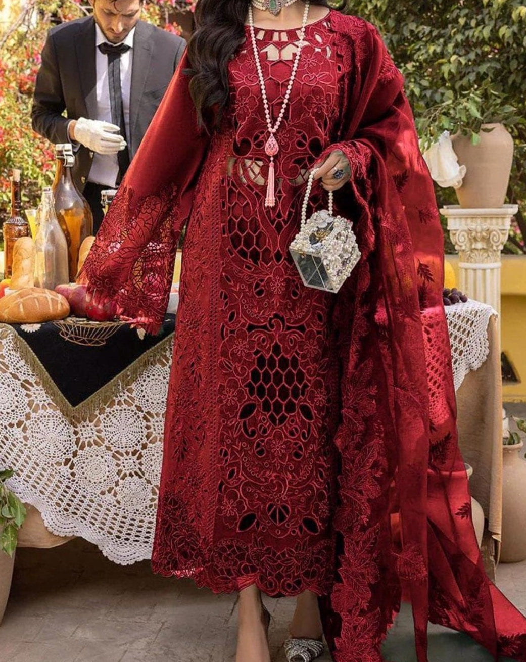 Embroidered Lawn 3-Piece