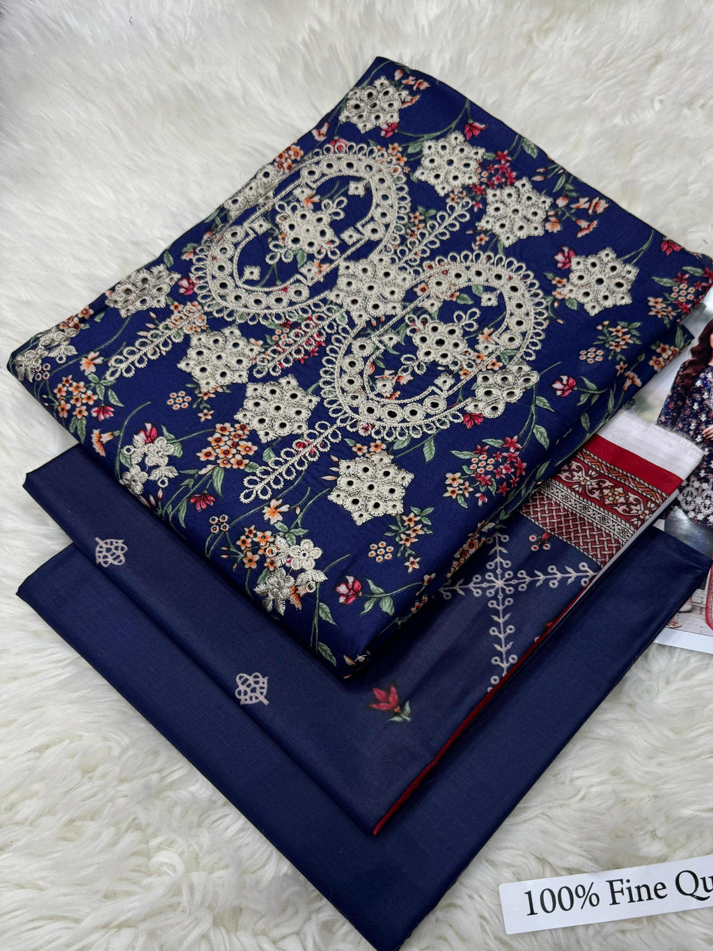 Embroidered Lawn 3-Piece