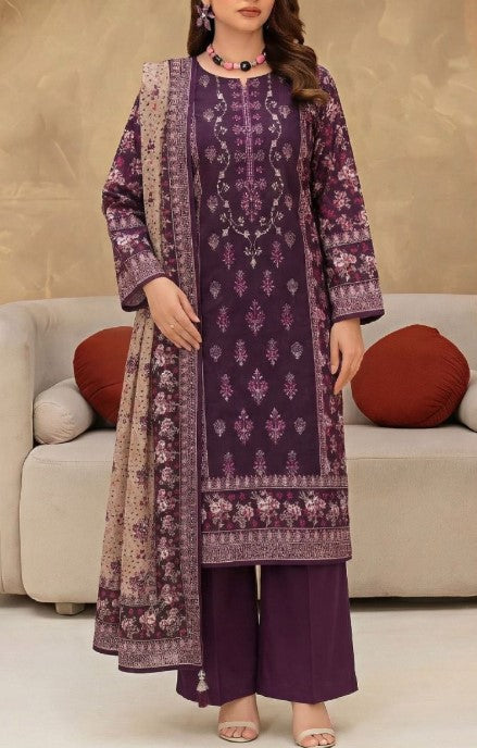 Embroidered Lawn 3-Piece