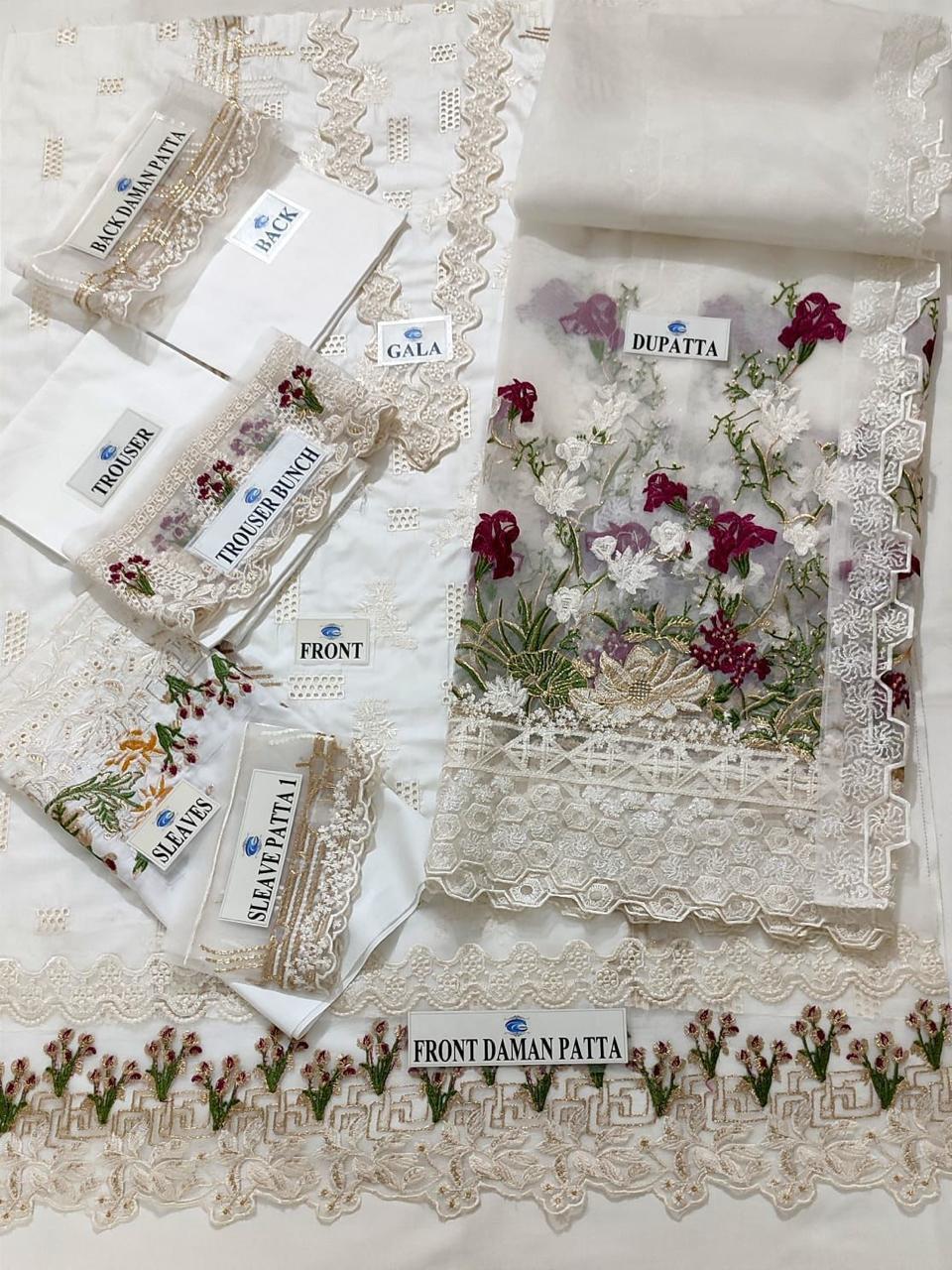 Embroidered Lawn 3-Piece