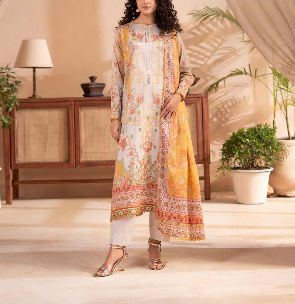 Digital Printed Lawn 3-Piece