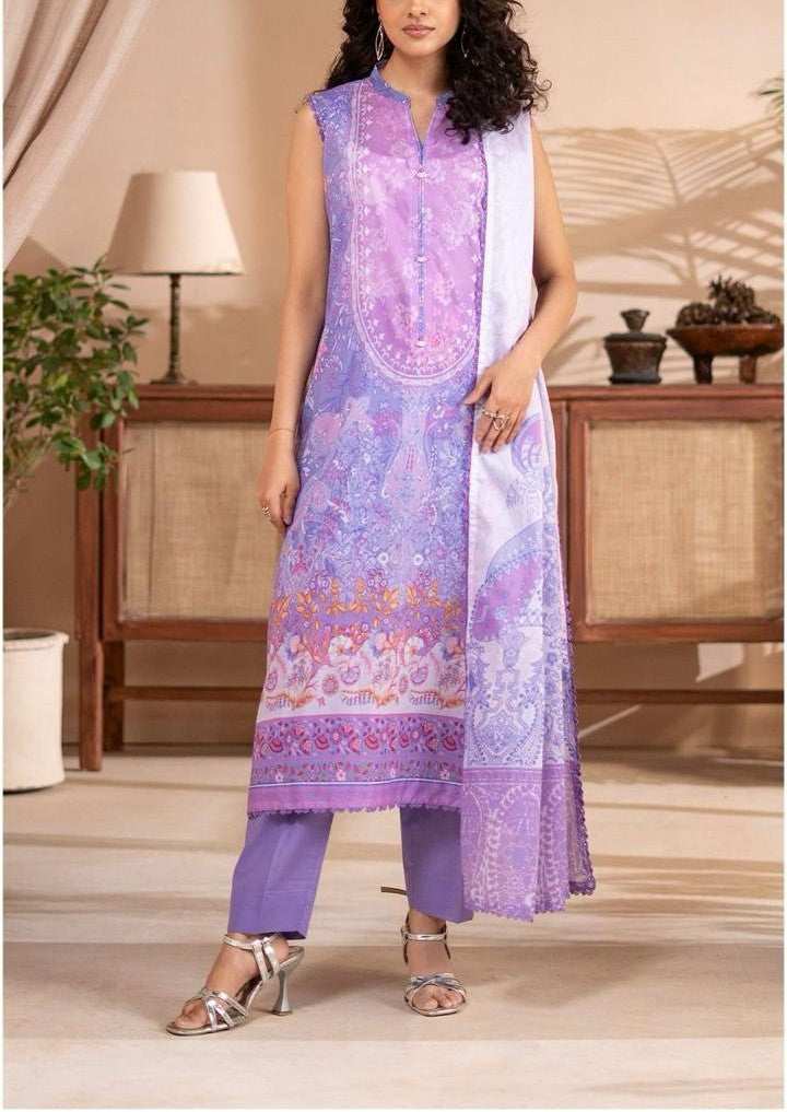 Digital Printed Lawn 3-Piece