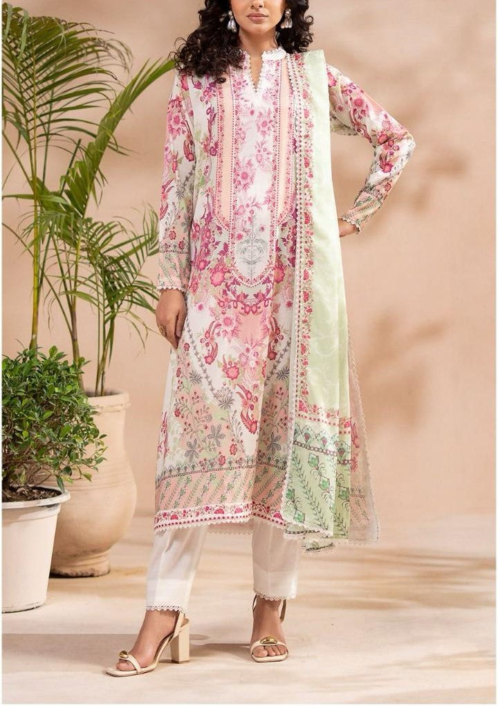 Digital Printed Lawn 3-Piece