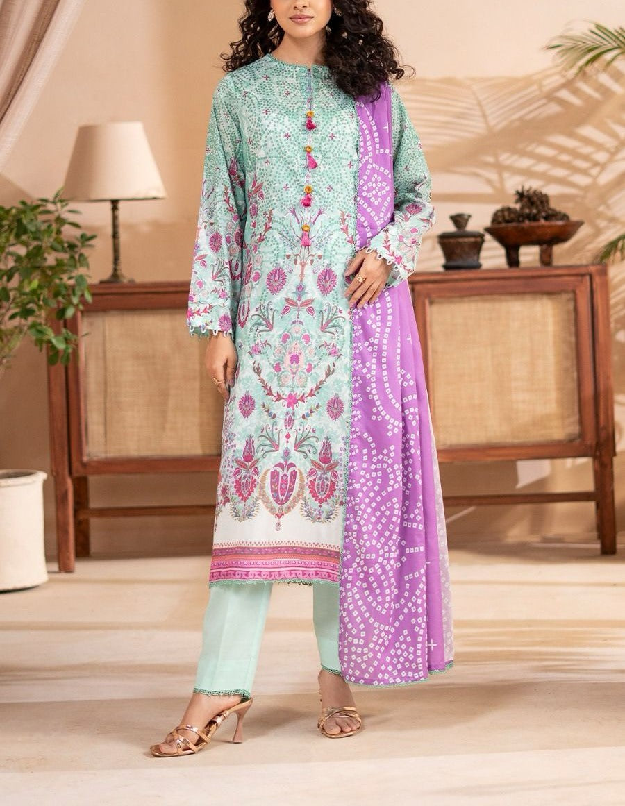 Digital Printed Lawn 3-Piece