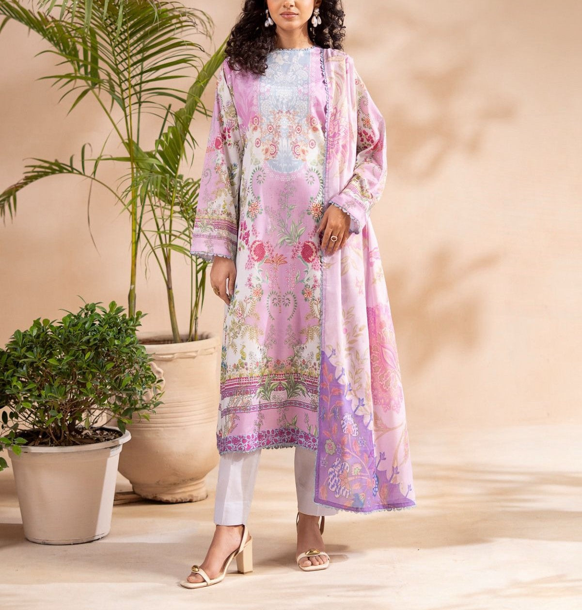 Digital Printed Lawn 3-Piece