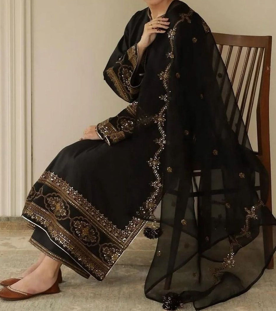 Embroidered Lawn 3-Piece