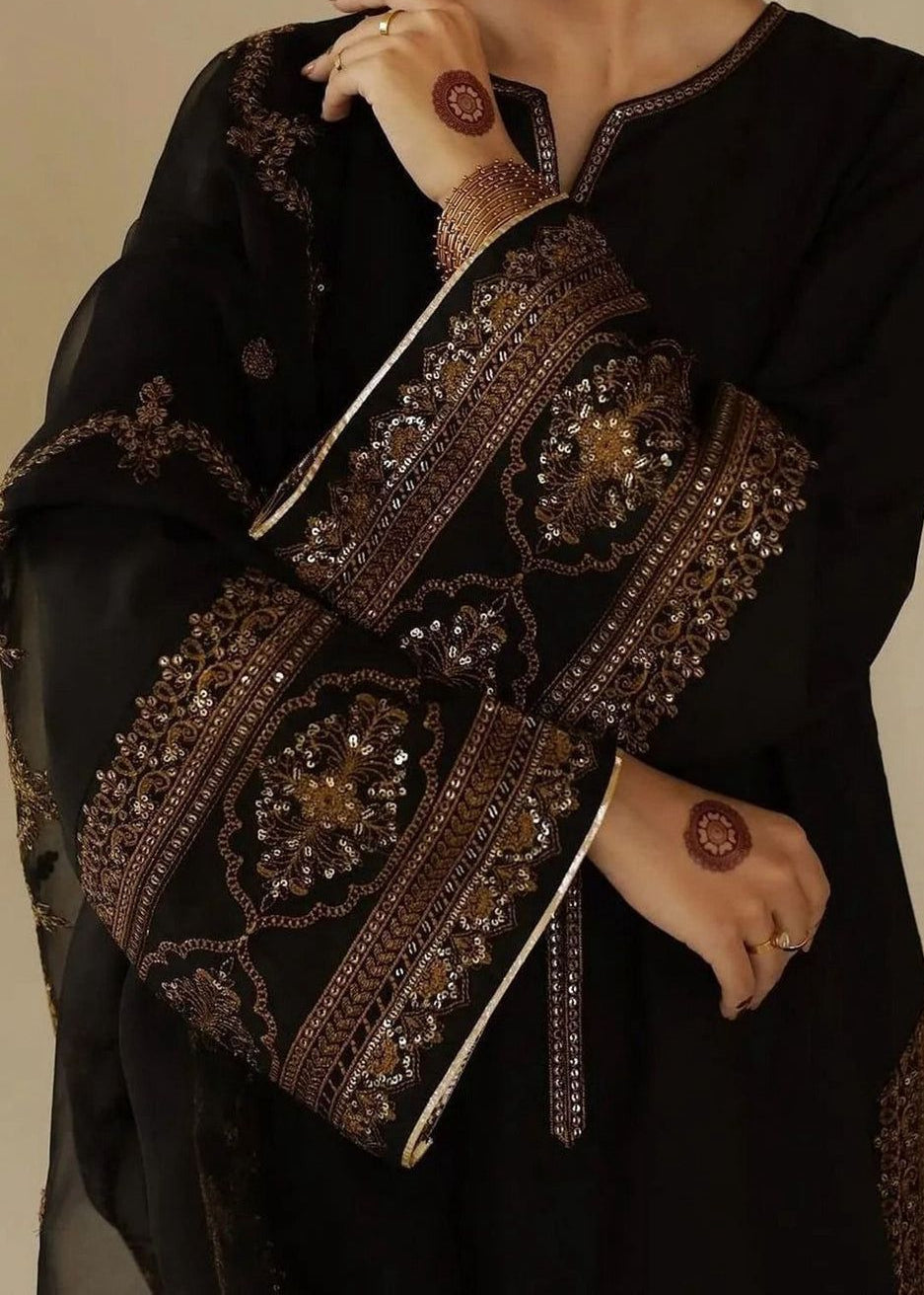 Embroidered Lawn 3-Piece