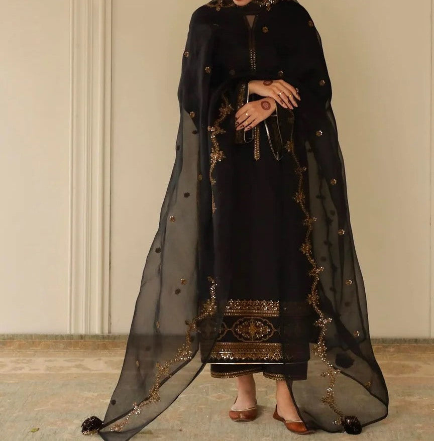 Embroidered Lawn 3-Piece