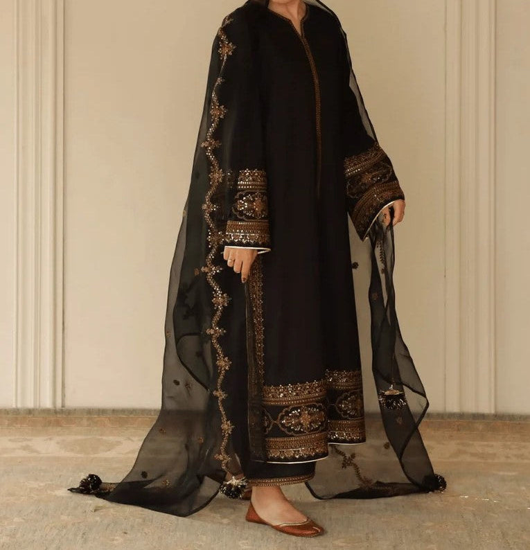 Embroidered Lawn 3-Piece