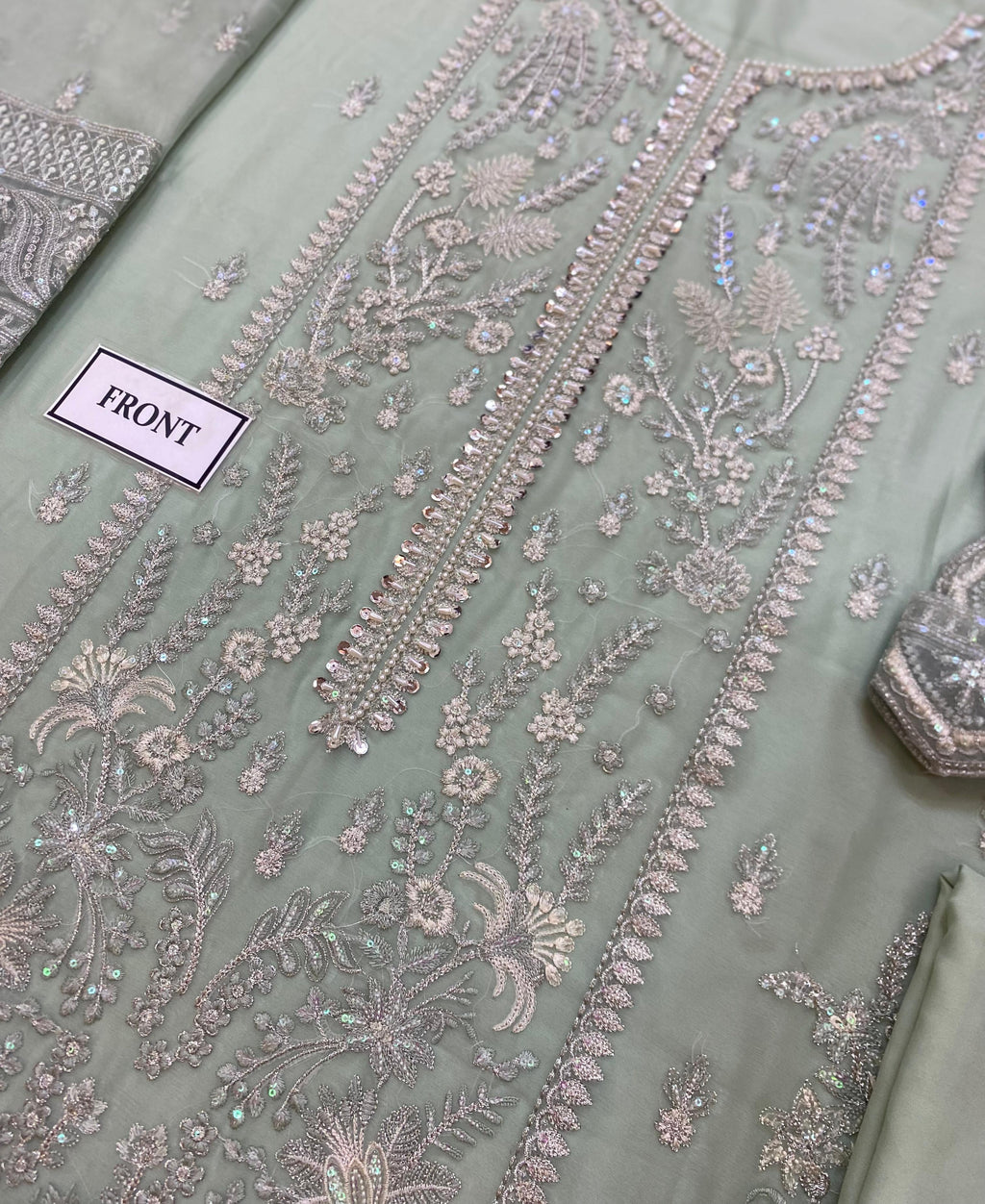 Embroidered Chiffon 3-Piece