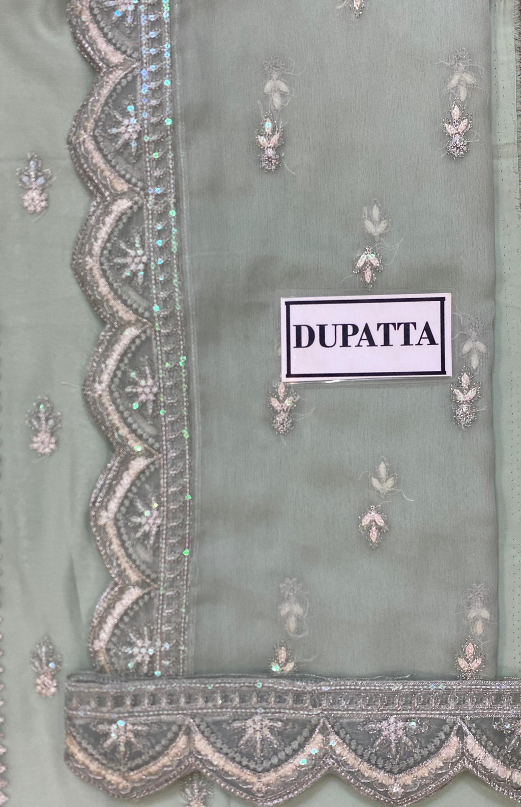 Embroidered Chiffon 3-Piece
