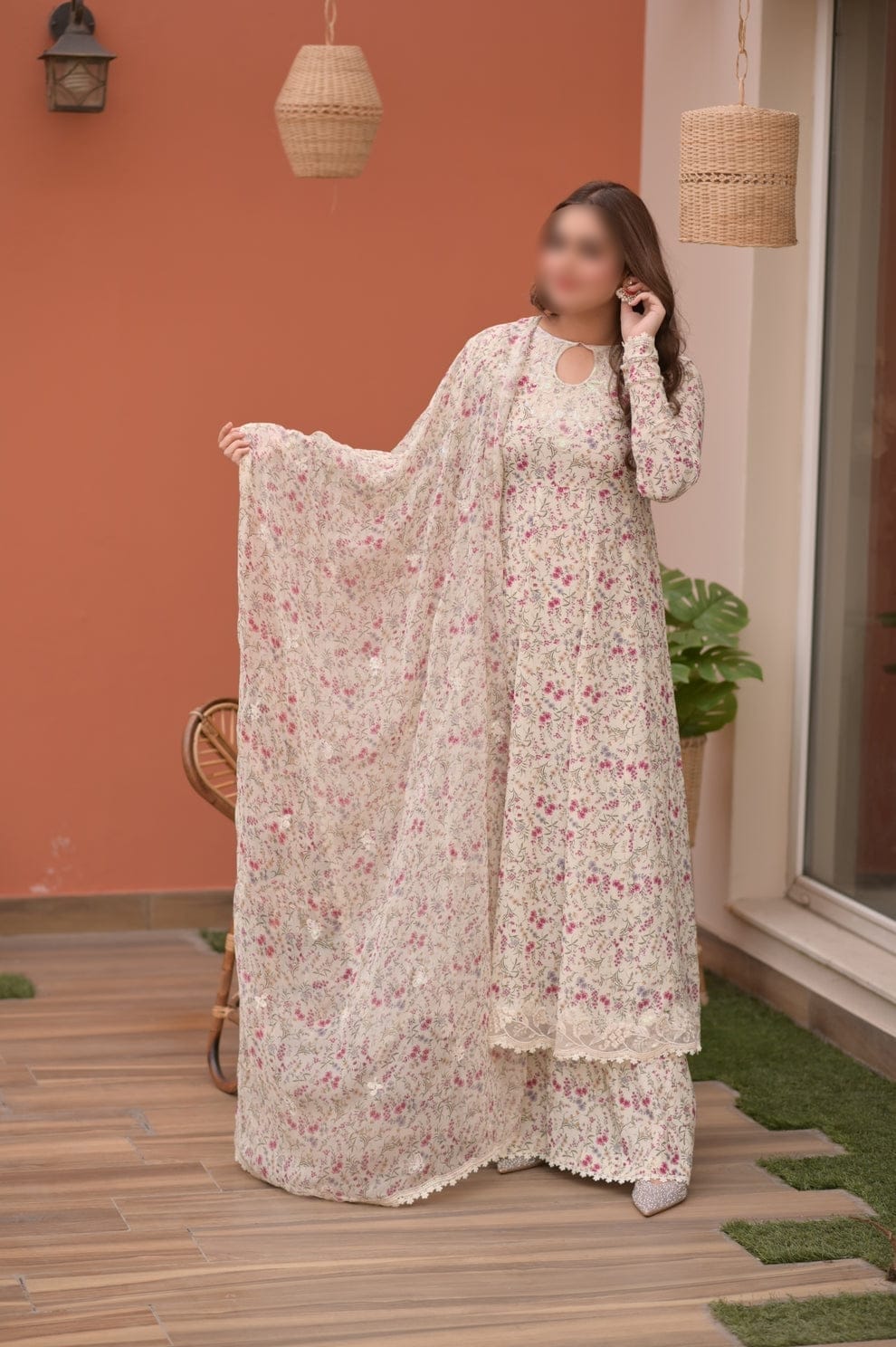 Digital Printed Lawn 3-Piece